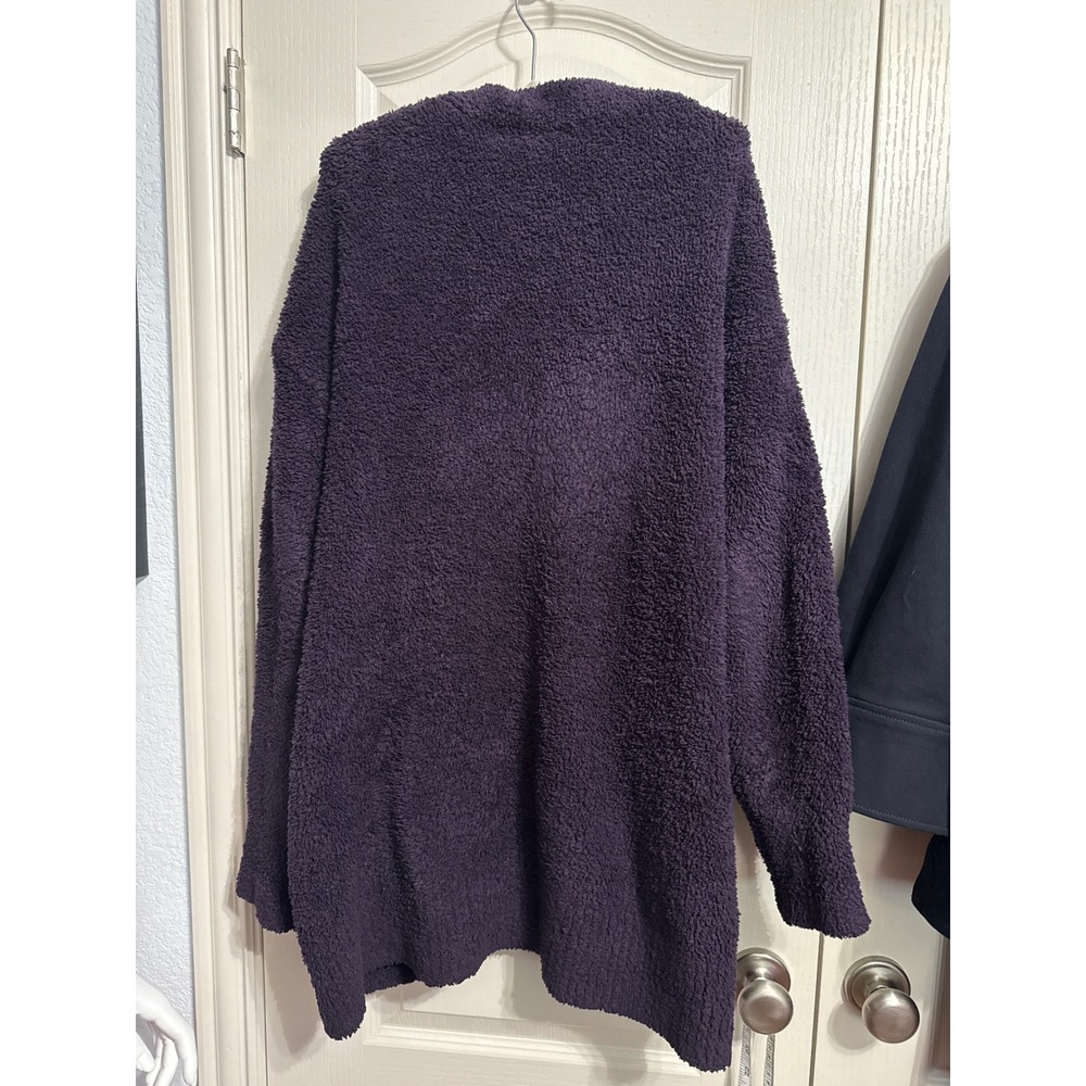 Barefoot Dreams CozyChic Open Oversized So Cal Cardigan L/XL Lounge Cozy Winter - Picture 3 of 6